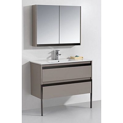 BSmall Wall Hung Vanity Cabinet Set BGSS078-1000